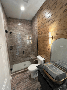 shower door by Hutton Glass