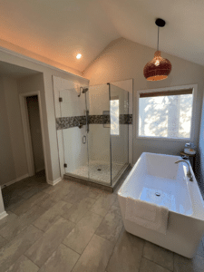 glass shower by Hutton Glass